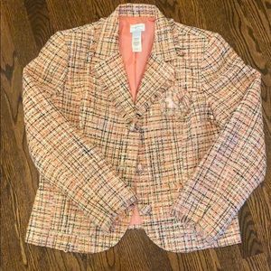 💗 Pink tweed blazer 💗